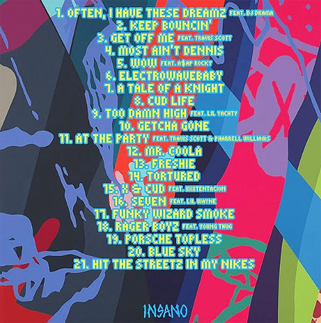 nouvel album kid cudi tracklist insano vinyl lp cd edition