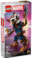 0 lego marvel groot rocket