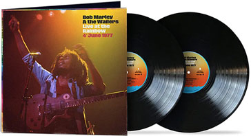 0 raggae bob marley live vinyl rainbow