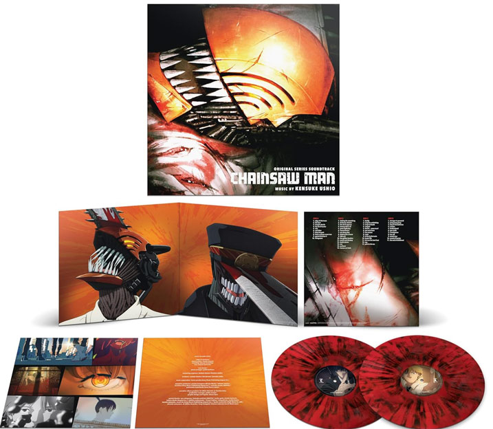 Chainsaw man ost soundtrack bo bande originale vinyl 2lp lp anime