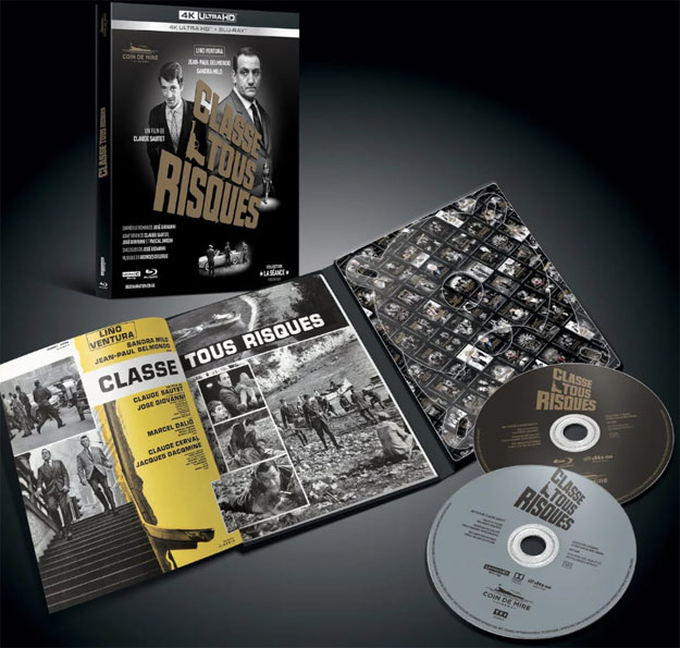 Classe tout risque bluray 4k ultra hd edition coffret collector belmondo