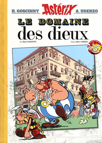 asterix domaine des deieux edition deluxe bd bande dessinee 65 ans anniversaire 2024