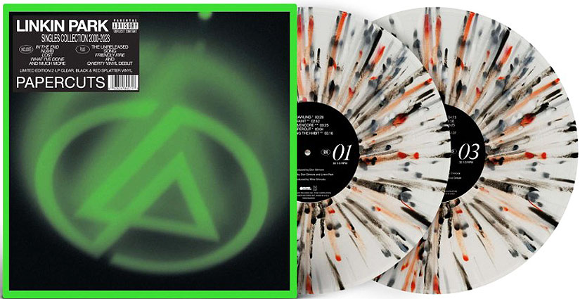 linkin park edition limitee 2LP double vinyle single collection