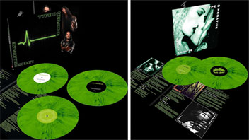 0 metal glam type negative vinyl lp