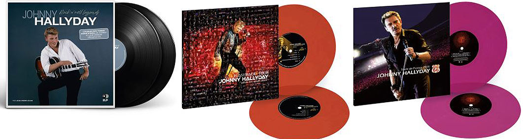 johnny edition limitee double vinyle coloree