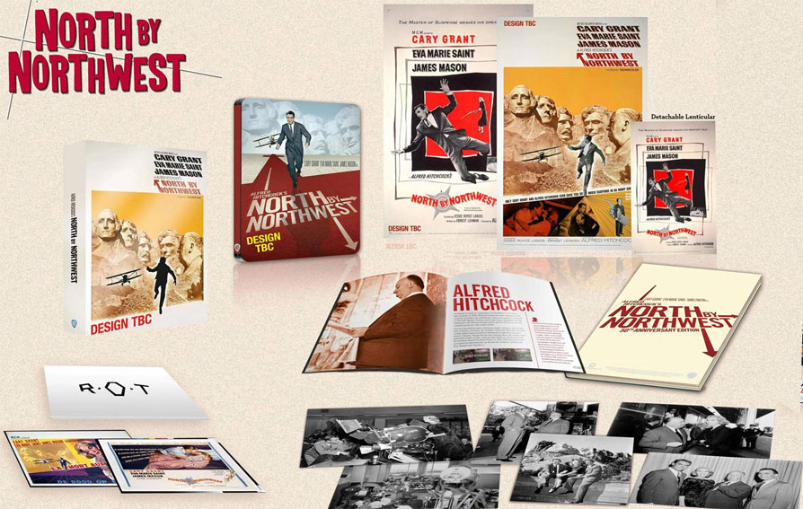 la mort aux trousses coffret collector steelbook bluray 4k ultra hd edition limitee