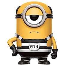 minions prisonnier funko figurine