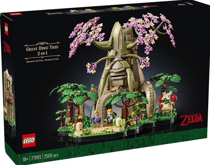 LEGO Zelda 77092 Great Deku tree arbre mojo