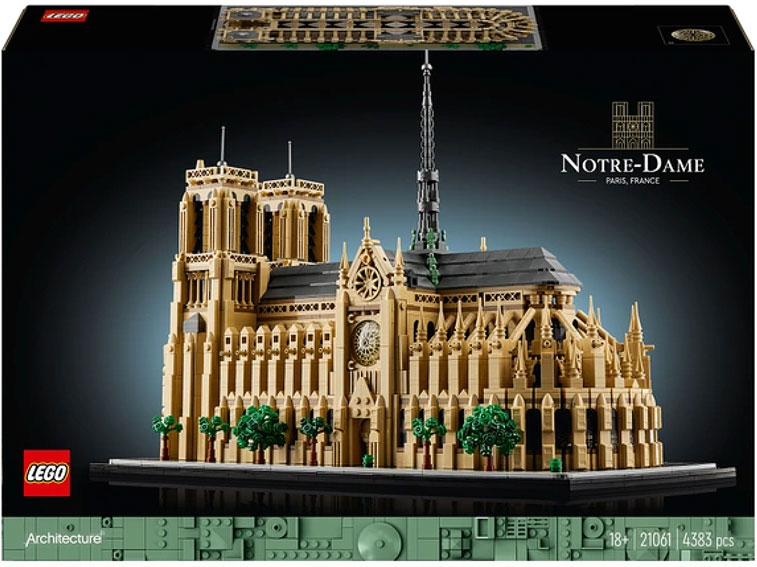 Lego notre dame de paris 21061
