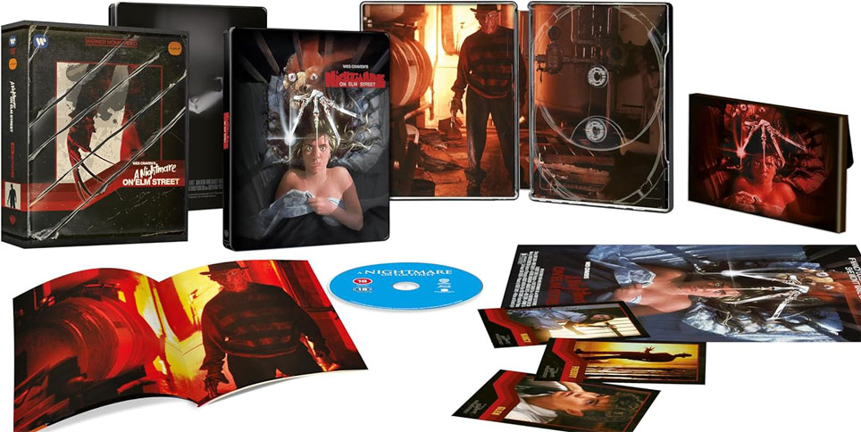 Coffret collector freddy griffes de la nuit bluray 4K Ultra HD