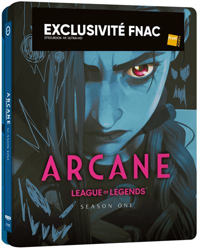 Arcane League Of Legends Steelbook collector Bluray 4K LOL anime