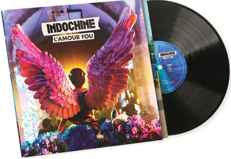 Indochine amour fou vinyl lp maxi single