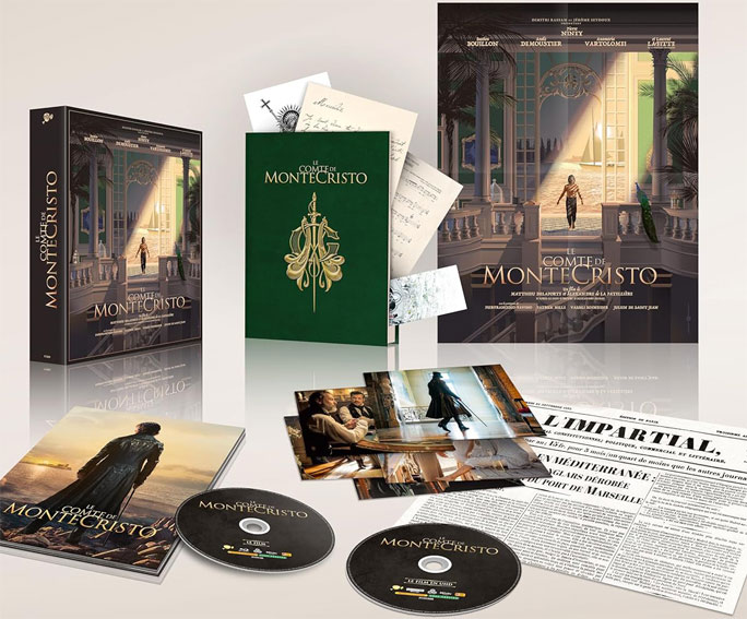 Le conte de monte cristo coffret collector Bluray 4K UHD
