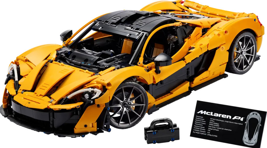 Lego 42172 Mclaren P1 concept car supercar