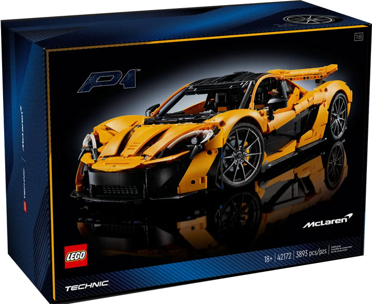 McLaren P1 Lego technic supercar collector