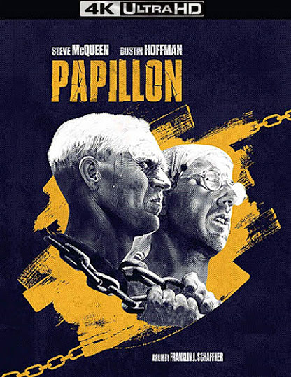 film papillon bluray 4K Ultra HD edition collector limitee