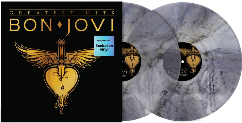 Bon jovi greatest Hits vinyl 2LP edition collector limite colore exclu