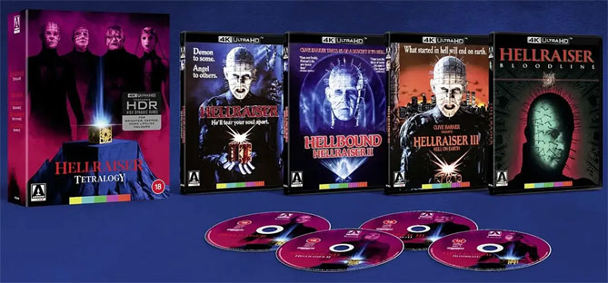 Coffret films horreur 4K Ultra HD