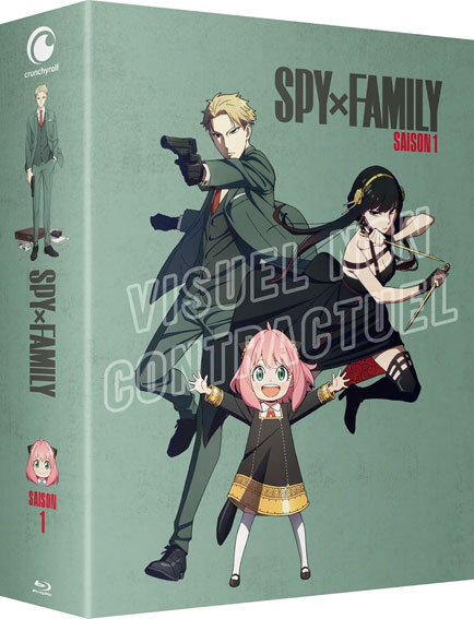 Spy X family saison 1 coffret integrale bluray dvd edition collector