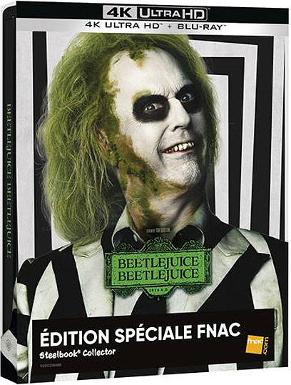 Beetlejuice beetlejuice edition steelbook collector bluray 4k ultra hd