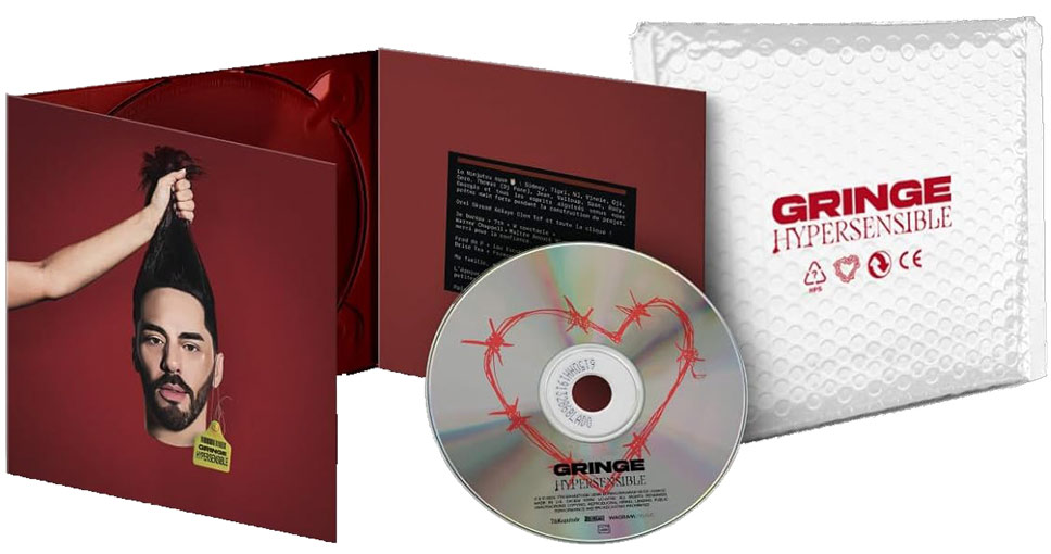Gringe hypersensible edition limitee collector cd Vinyle LP