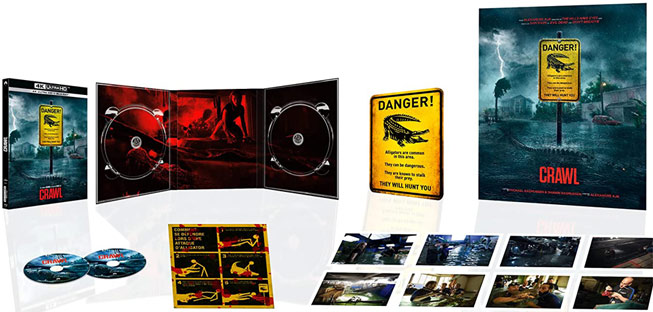 film horreur crocodile 4k uhd coffret box collector