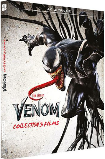 Coffret Venom Collection 3 films Blu ray 4K Ultra HD