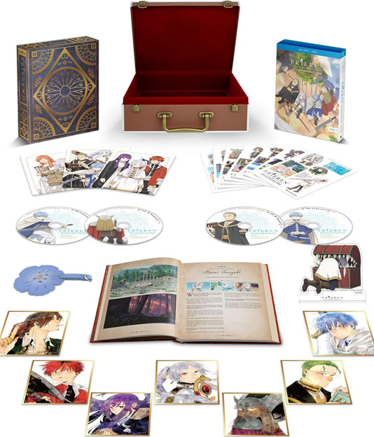 Coffret collector Frieren manga animpe saison 1 bluray dvd edition collector valise