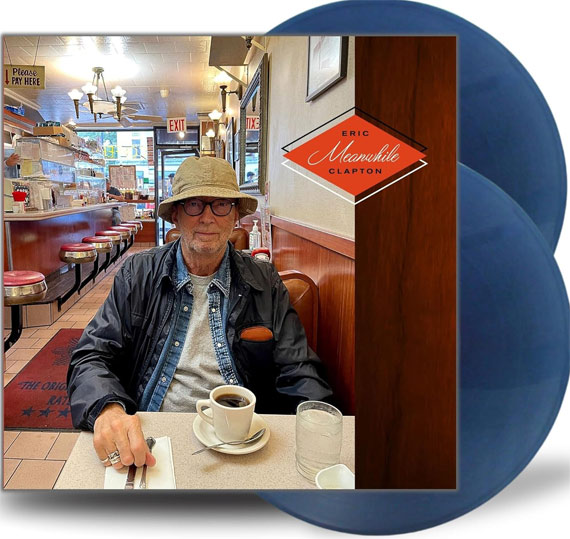 Eric clapton meanwhile nouvel album 2025 vinyl lp 2lp cd edition colore