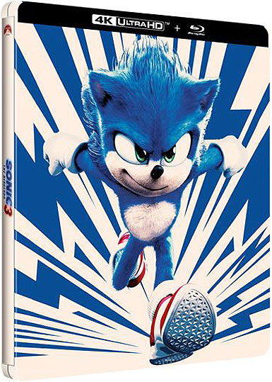 Sonic 3 precommande blurya 4k ultra hd edition collector steelbook uhd
