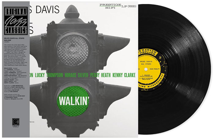 Miles davis walkin all stars vinyl lp prestige edition