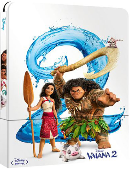 Vaiana 2 edition steelbook collector bluray 4k ultra hd