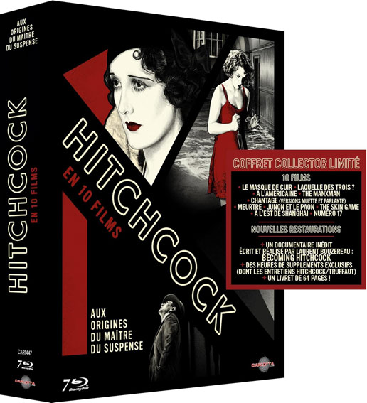 Coffret hitchcock origine maitre suspens edition collector restauree bluray