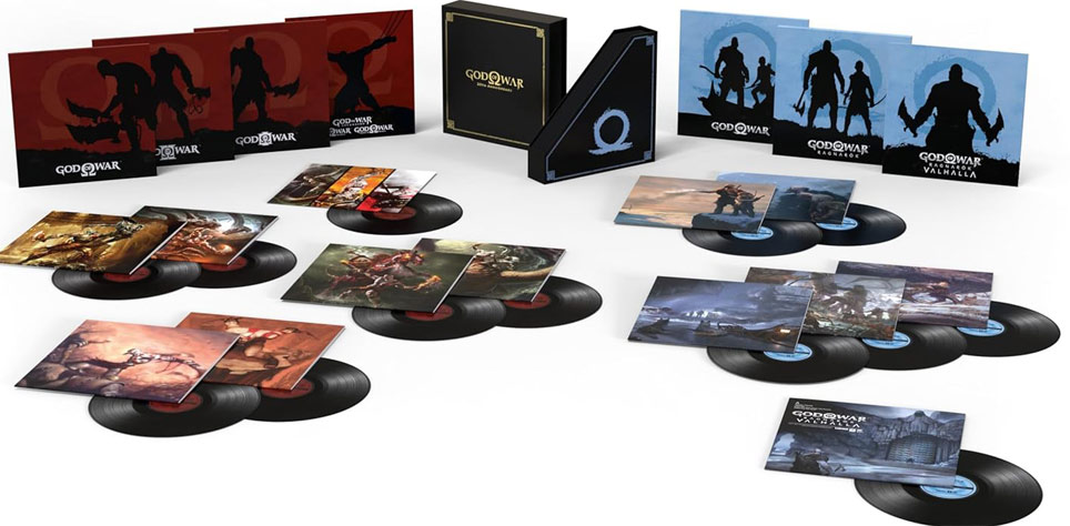 God of war 20th anniversary edition vinyl lp box coffret collector ost soundtrack