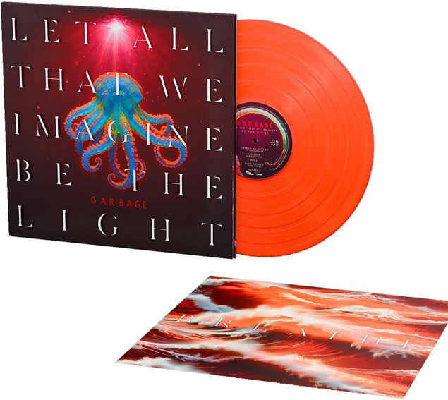 garbage nouvel album 2025 edition vinyl lp colore collector let all imagine be light