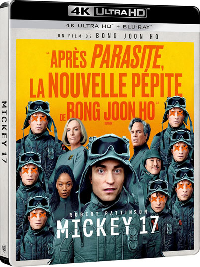 mickey 17 edition steelbook collector bluray 4k uhd