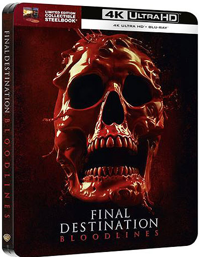 Destination Finale Bloodlines Steelbook Blu ray 4K Ultra HD edition collector limitee