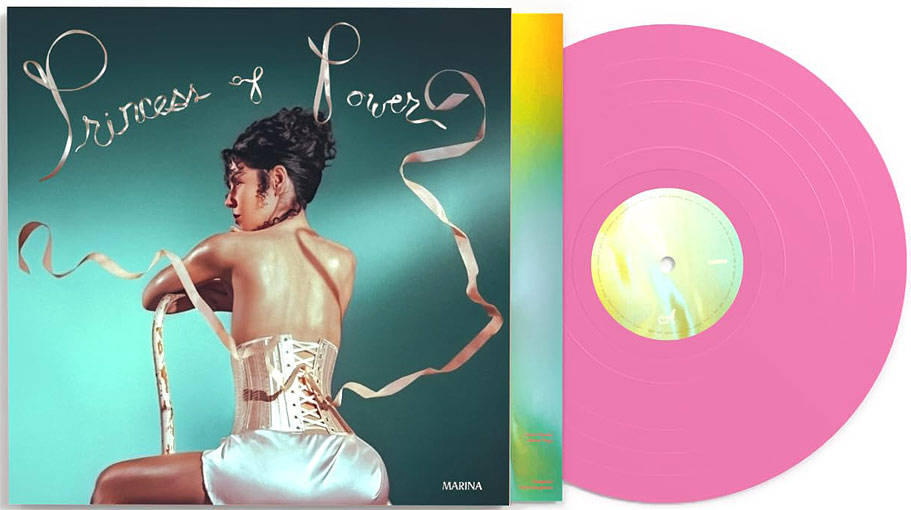 Marina Princess of power vinyl lp nouvel album colore 2025 rose