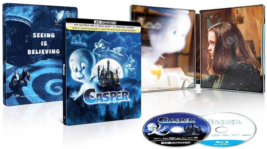 Casper film bluray 4k ultra hd edition collector steelbook 2025