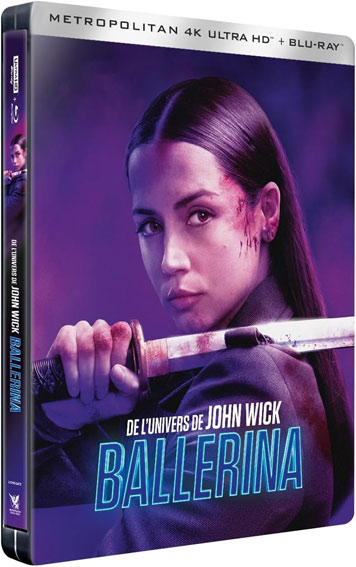 Steelbook Ballerina edition steelbook collector bluray 4K Ultra HD