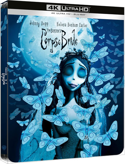 les noces funebres tim burton steelbook bluray 4k ultra hd edition 2025