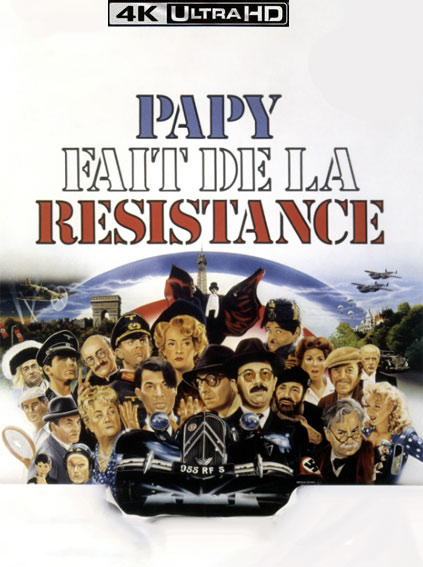 papy fait de la resistance bluray 4K Ultra HD