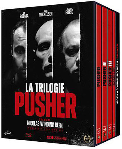 Pusher trilogie films bluray 4k ultra hd edition collector fr coffret 2025