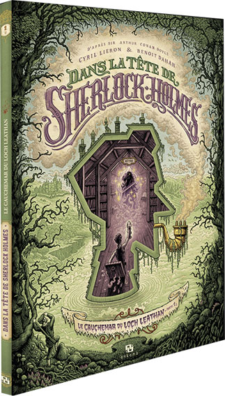 BD dans la tete de sherlock Holmes Bande dessinee Cauchemar Loch Leathan 2025
