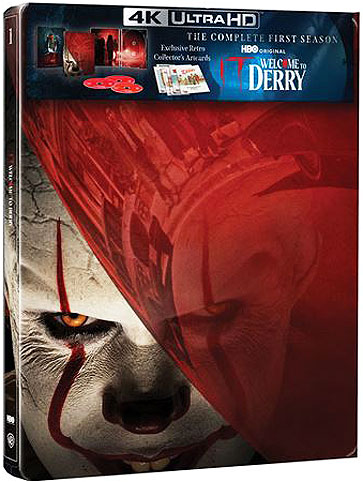 Ca Bienvenue Derry Saison 1 Steelbook Blu ray 4K Ultra HD Collector