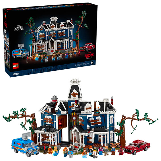 Lego maison creel edition collector strangers things lego