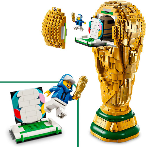 P trophee coupe du monde 2026 lego edition limitee