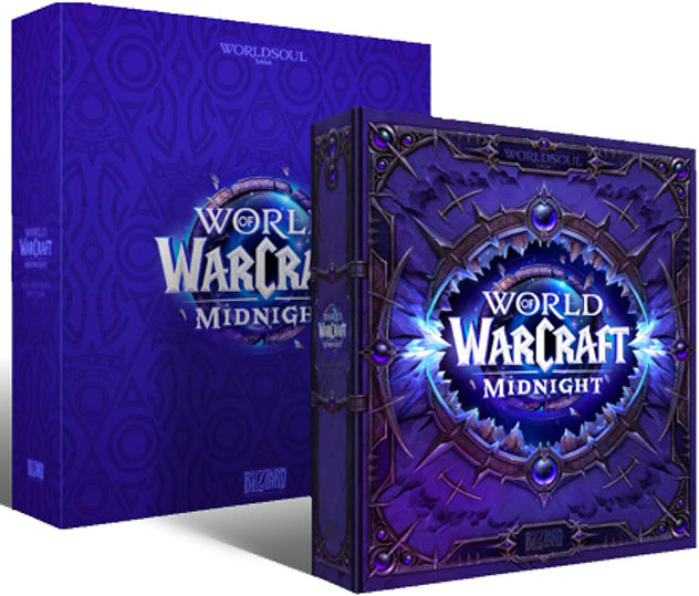 World of warcraft midnight coffret collector edition limitee artbook