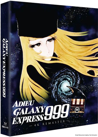 adieu galaxy 999 bluray 4K Ultra HD dessin anime film animation