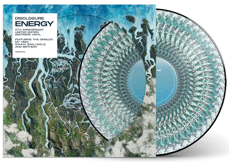 album energy vinyles LP collector disclosure edition limite